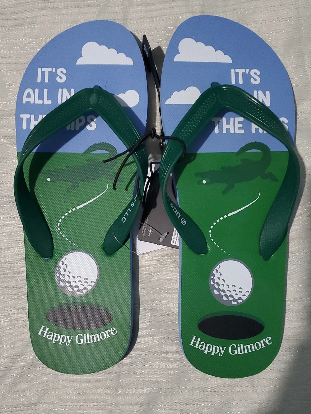Happy Gilmore Flip Flops